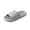 Gray, variant on Women’s Thick Sole Shower Slides, Breathable Drainage Hole House Slippers, Soft EVA Open Toe Indoor Slippers, Non‑Slip Summer Slippers for Bathroom Home Use Green