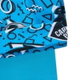 thumbnail image 2 of Men's Chubbies Blue Carolina Panthers Game Day Fit Classic Lined Swim Trunks, 2 of 3