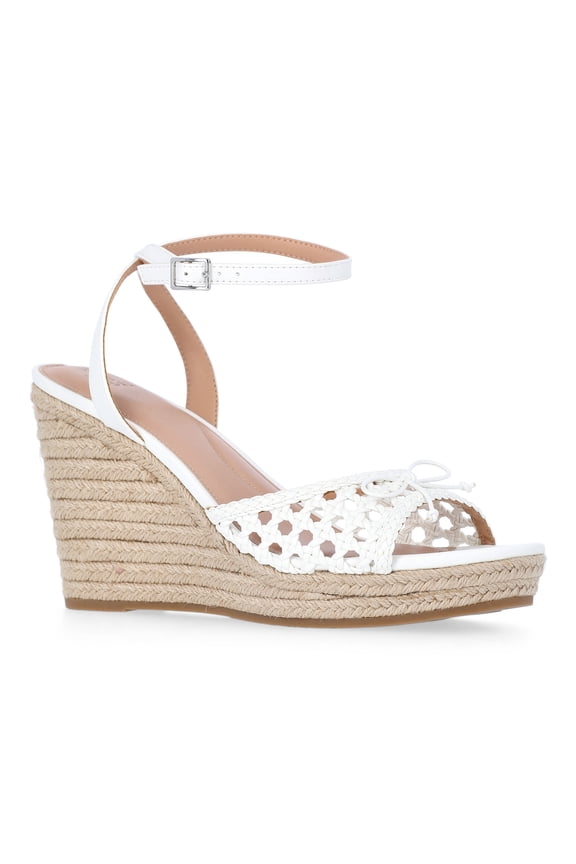 Women's Bow Espadrille Wedge Sandals