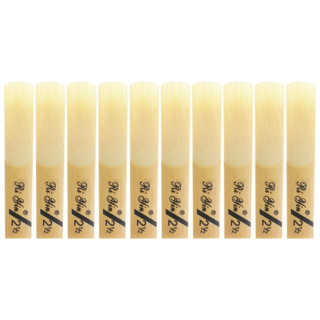 10pcs B Clarinet Reeds Strength Woodwind Instrument Parts Musical Instrument Accessories for Clarinetist