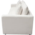 thumbnail image 4 of Diamond Sofa IVY2SC1ACWH Ivy Modular Sofa with Faux Shearling & Feather Down Seating, White - 3 Piece, 4 of 7