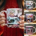 thumbnail image 2 of Rungungde 3D Bookshelf Mug - 3D Bookshelves Hole In A Wall Mug, 3D Bookshelf Coffee Mug, Creative Space Design 3D Library Shelf Ceramic Mug, Cool Gifts for People Who Like To Reading, 2 of 11
