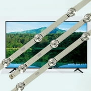 Kripyery TV Light Bar Universal Ultra Bright 6LED A B Type TV Lamp Television Backlight Strip for LG 32 Inch