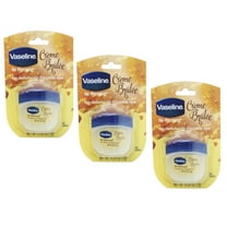 Vaseline Lip Therapy Creme Brulee, Moisturizing Lip Balm, 0.25 oz (Pack of 3)