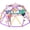 Purple & Yellow, variant on GVDV 10FT Climbing Dome, Outdoor Rust-Resistant Climber Jungle Gym with Hammock for Kids, Easy Assembly, Supports 1000 lbs