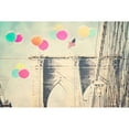 thumbnail image 3 of Davis Ashley 14x11 Black Modern Framed Museum Art Print Titled - Bright balloons on bridge, 3 of 5