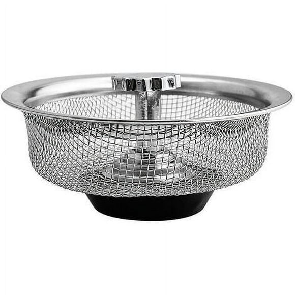 EcoNesxp Sink Strainer Basket for Kitchen Bathroom Sink Stopper with Rubber Stopper 3cm Kitchen Sink Strainer 2 Pack Sink Strainer