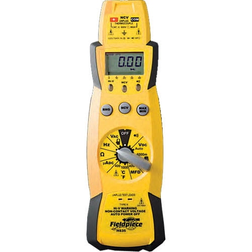 Fieldpiece HS35 Expandable Manual and Auto Ranging Stick Multimeter