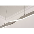 thumbnail image 2 of AFX  Twist 48" LED Pendant Light Satin Nickel, 2 of 3