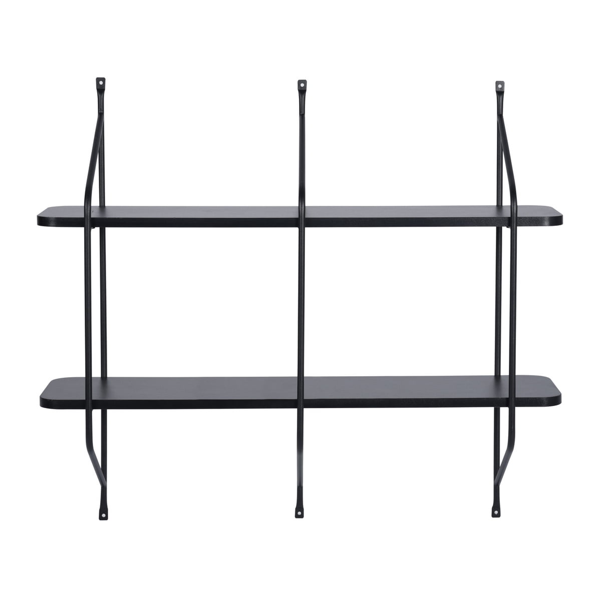 2-Tier Display Wall Shelf Storage Rack Wall Rack Holder Rack - Walmart.com