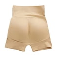 thumbnail image 1 of PEASKJP Shaper String Short Taille Haute Contrôle Ferme Respirant, Beige S, 1 of 5