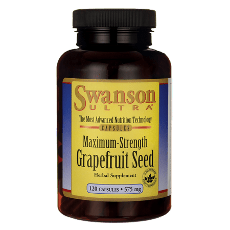 Swanson Maximum-Strength Grapefruit Seed 575 mg 120 Caps