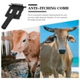 thumbnail image 2 of Toyvian Sheep Hair Remover Black 1Pack 8.1In Scratching Brush for Goats, 2 of 7