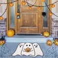 thumbnail image 2 of Halloween Doormat, Ghost Spooky Gothic Cute Fun Halloween Floor Mat, Non Washable Welcome Mat, Fall Thanksgiving Rugs for Indoor Outdoor Entrance Home Bathroom Living Room Decor, 2 of 8