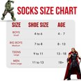 thumbnail image 4 of Marvel Avengers Boys 6-pack Crew Socks, Size Small, 4 of 4