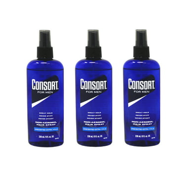 6 Pack - Consort For Men Hair Spray Aerosol Regular Hold 8.30 oz ...