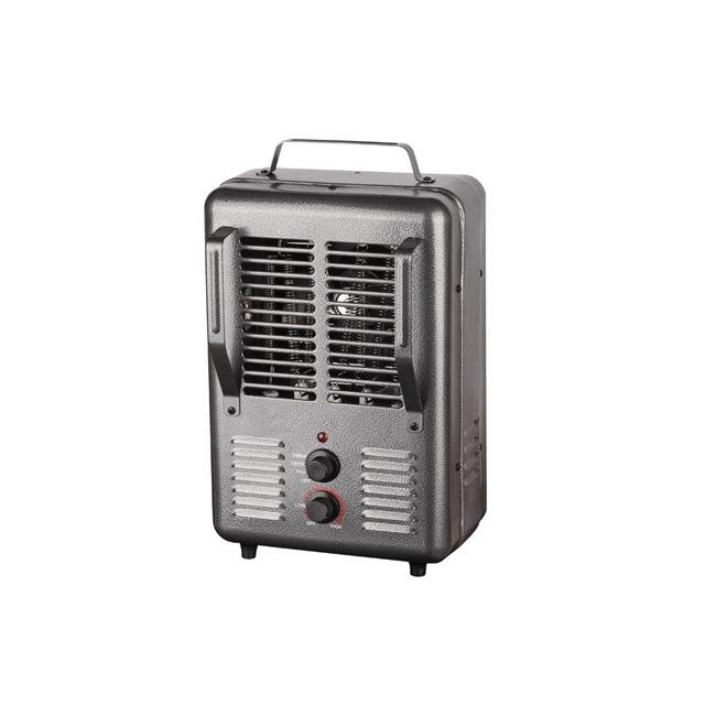 King Electric Portable Milkhouse Heater, 1500W / 120V, Grey, PHM1