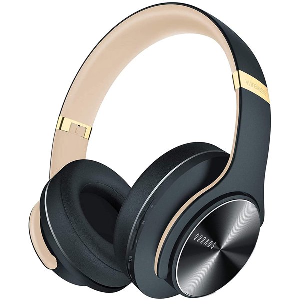 DOQAUS Bluetooth Headphones Over Ear with Mic Wireless On Ear