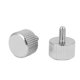 thumbnail image 2 of Tornillo de cabeza plana estriado con muescas de níquel de 6 mm x 3 mm, 30 piezas para caja de computadora PC, 2 of 2