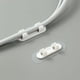 thumbnail image 2 of Zhuge Fijador de cables de 10 piezas, sin necesidad de taladrar,herramienta de almacenamiento autoadhesiva de alta viscosidad, organizador de cables con hebilla fija (transparente, tamaño pequeño), 2 of 5