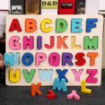 thumbnail image 2 of Juguete educativo Montessori para niños rompecabezas de madera para el desarrollo de la educación juegos cognitivos alfabeto a juego 1 2 y 3 años, 2 of 5