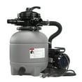 thumbnail image 3 of "XtremepowerUS Above Ground Pool Pump with 12"" Sand Filter and Stand, 115V/60Hz - Filter Media Included", 3 of 6