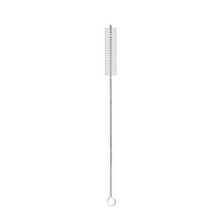 

Drinking Straw Cleaning Brush Long Wide Pipe Tube Cleaner Nylon Bristles Stainless Steel Handle