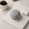 thumbnail image 5 of Hard Shell Carrying Case Silver Compact for Small Electronics and Earbuds Travel Use, 5 of 6