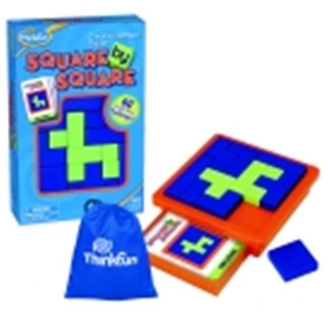 Thinkfun Square By Square Game, 5 Plus Years
