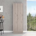 thumbnail image 2 of RST Brands Lindon MDF Veneer Pantry Storage Cabinet in Gray, 2 of 6