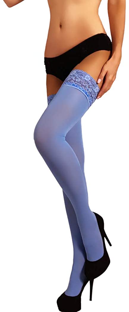 MILA MARUTTI Opaque Stay Up Thigh High 