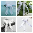 thumbnail image 4 of 30pcs Wedding Car Bows Decorative Bows with Hearts Wedding Romantic Bows Decoration, 4 of 8