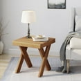 thumbnail image 2 of Christopher Knight Home Esmeralda Farmhouse Acacia Wood Side Table by  Brown, 2 of 5