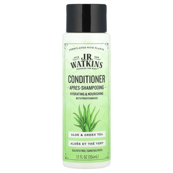 J R Watkins Conditioner, Aloe & Green Tea, 12 fl oz (354 ml)