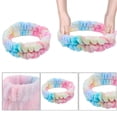 thumbnail image 3 of Juego de 2 diademas de spa, muñequeras para lavarse la cara, muñequeras de toalla, diadema para el cabello, muñequera para lavarse la cara, 3 of 6