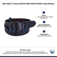 thumbnail image 5 of Ibex England  Casual 35mm Belt with Double Loop Keeper (Men), 5 of 5