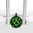 thumbnail image 3 of Saint Patrick's Day Set of 2pcs PU Leather Round Suitcase Tags with Privacy Cover and Name ID Tag - Ideal for Travel Luggage, Handbags, Backpacks, School Bags, 3 of 6