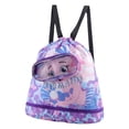 thumbnail image 2 of Bolsa de natación con separación y húmedo, mochila de playa, bolso de hombro doble, mochila de natación para niños fácil de llevar para viajes Púrpura, 2 of 8