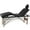 Black, variant on vidaXL Massage Table with Wooden Frame Portable Salon Therapy Table 4 Zones