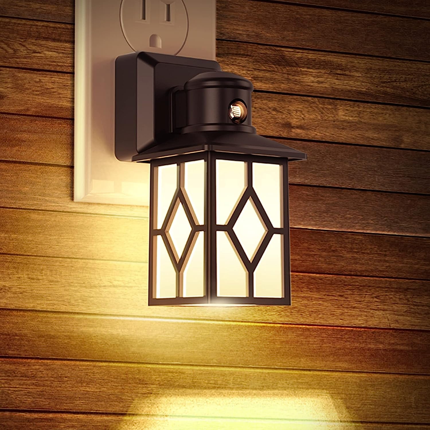Night Light, Night Light Plug In, Rustic Night Light, DusktoDawn