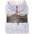 thumbnail image 3 of Women's and Women's Plus Long Sleeve Zip Faux Sherpa Pullover Sleep Top, 3 of 6
