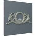 thumbnail image 5 of Ekena Millwork 11 1/4"W x 4 3/4"H x 5/8"P Wreath Center Onlay, 5 of 6