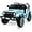 Blue, variant on Lumiparty 12V Kids Ride On Truck Car, Battery Powered Electric Vehicles with Remote Control, Spring Suspensions, 3 Speeds, LED Lights, Music, MP3, Ride On Toy Car for Children Boys Girls, Black