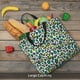thumbnail image 5 of Fotbe Green Leopard Bolsa Tote con Estampado para Mujer, Bolsos con Cremallera, Bolsa de Hombro Casual de Gran Capacidad con Bolsillos Internos, 5 of 7