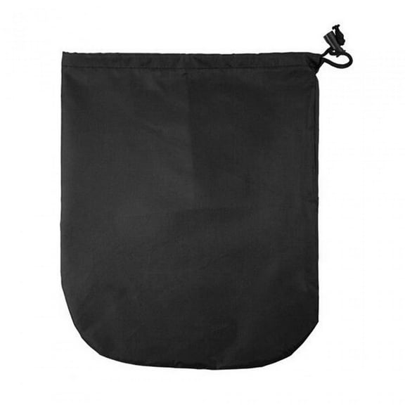 2 Pieces Side View Mirror Covers Snow Ice Mirror Covers with Drawstrings Black Waterproof Universal for Truck Van Sedan Taffeta