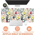 thumbnail image 4 of Mouse Pad Large Summer Flower Non-Slip Gaming Desk Mat with Stitched Edge Laptop Keyboard Desk Pad for Work Home Gaming (35.4 x 15.7 Inches), 4 of 6