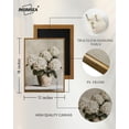 thumbnail image 3 of Cuadro mural en lienzo con diseño floral de hortensias Simsea, 30 x 41 cm, 3 of 7