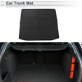 thumbnail image 2 of Unique Bargains Rear Cargo Liner Rear Trunk Mat for Mitsubishi Outlander 2022-2024 Anti-Slip Trunk Cargo Luggage Boot Tray Mat TPE 1 Pc Long Grid Pattern, 2 of 7