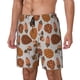 thumbnail image 1 of Balery Pinecone Autumn Pattern Bañador para hombre, shorts de playa de secado rápido con entrepierna y forro de compresión-Medium, 1 of 6