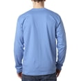 thumbnail image 3 of Bayside Adult 6.1 oz., 100% Cotton Long Sleeve Pocket T-Shirt - BA8100, 3 of 4